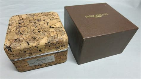 patek philippe cork box for sale|Found An Original Patek Philippe Cork Box For Sale On Ebay.